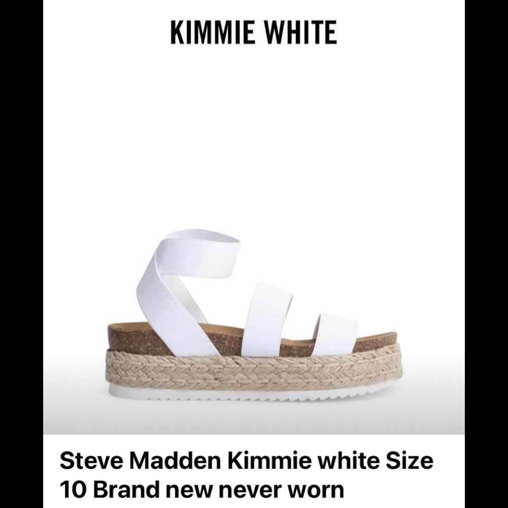 New never worn Steve Madden Sandals